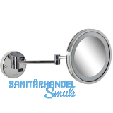 GEESA Kosmetikspiegel Mirror LED Chrom