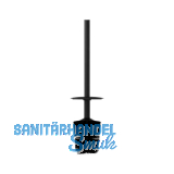 GEESA WC-Ersatzb�rste Topaz Schwarz matt
