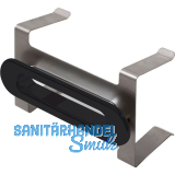 GEESA Papiertuch-Box Einbau Hotel Schwarz + Kosmetikt�cher 2-lagig