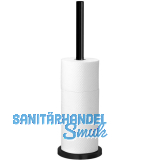 TIGER WC-Ersatzrollenhalter Various freistehend, Schwarz