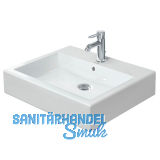 DURAVIT Aufsatz-Waschtisch Vero 60 Wandmontage, Wei�