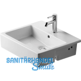 DURAVIT Halbeinbauwaschtisch Vero 55 Wei�