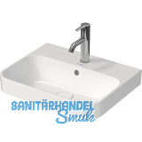DURAVIT Aufsatzwaschtisch Happy D.2 Plus 50 mit 1 Hahnloch, Wei�
