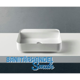 ZIEBERMAYR Aufsatzwaschtisch Squircle Tapbank eckig Wei� matt