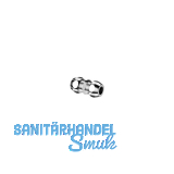 Gerade-Doppel-Verschraubung Chrom