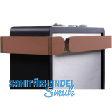 HARVIA Holzreling zu Concept R Mini Combi Walnuss