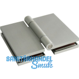 HARVIA Sauna-Glast�rband Glas/Glas eckig Aluminium Silber