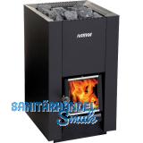 HARVIA Saunaofen holzbefeuert Linear 18 compact 14,3 kW Stahl schwarz