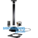 HARVIA Schornsteinset Fasssauna Schwarz