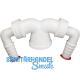 HL Doppelanschlusskopf 6/4"x3/4" f�r Siphon HL6
