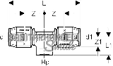 Geberit PushFit T-Stck mit IG